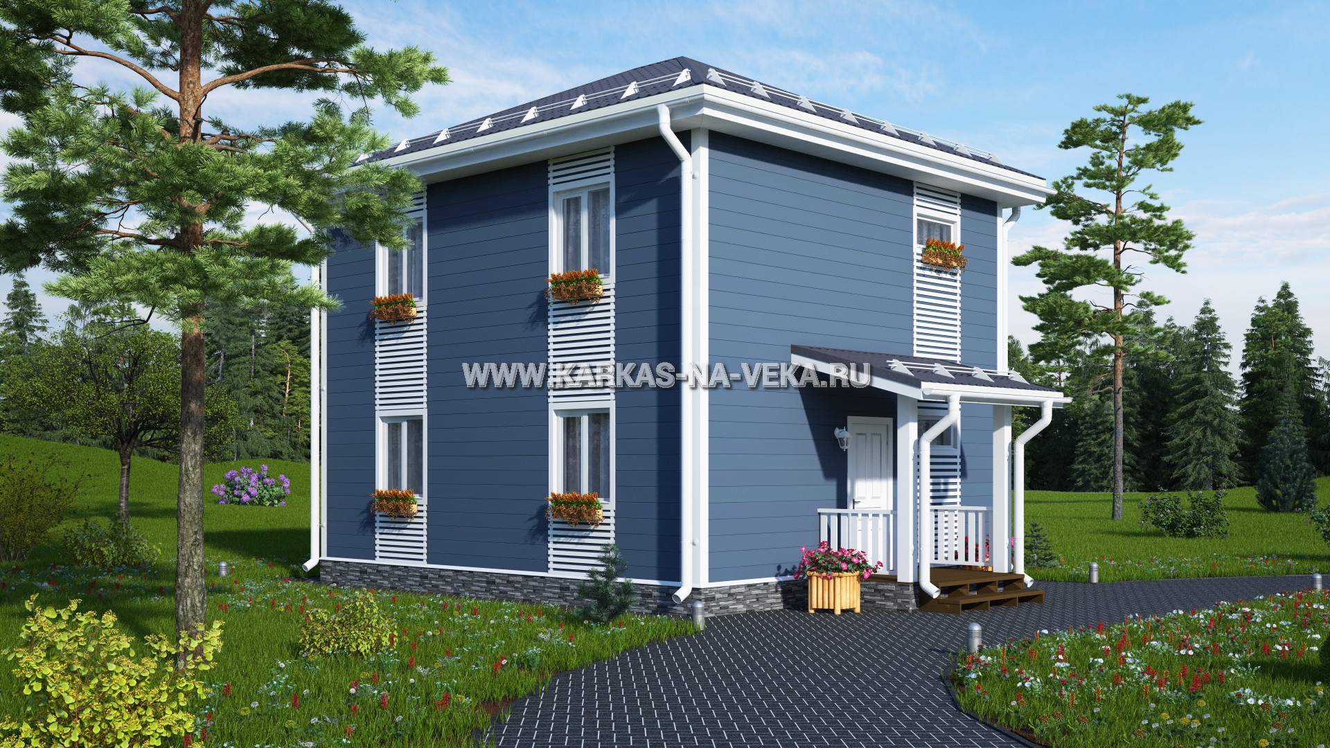 каркасные дома сборные дома из финляндии - Light Sun #yandeximages Coastal house