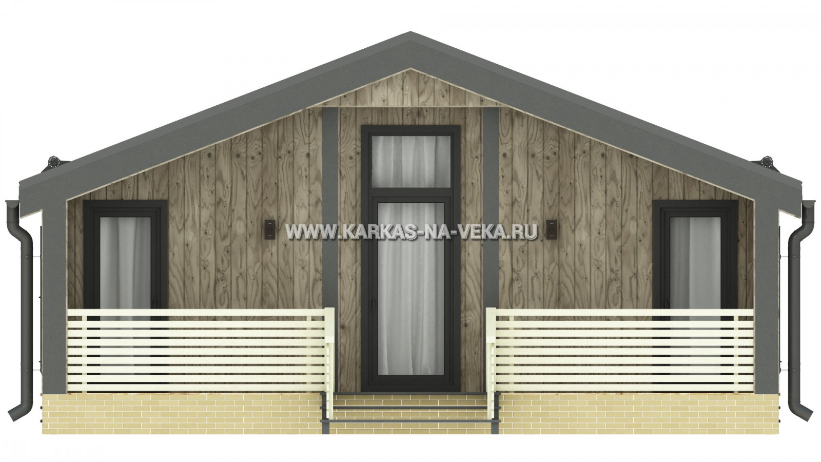 Проект FH-114 Optimus_8 Одноэтажные дома, Дизайн дома, Дом