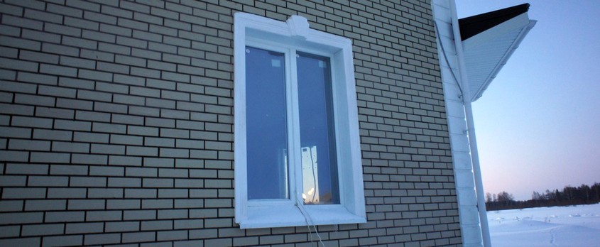 пластиковые окна в каркасном доме